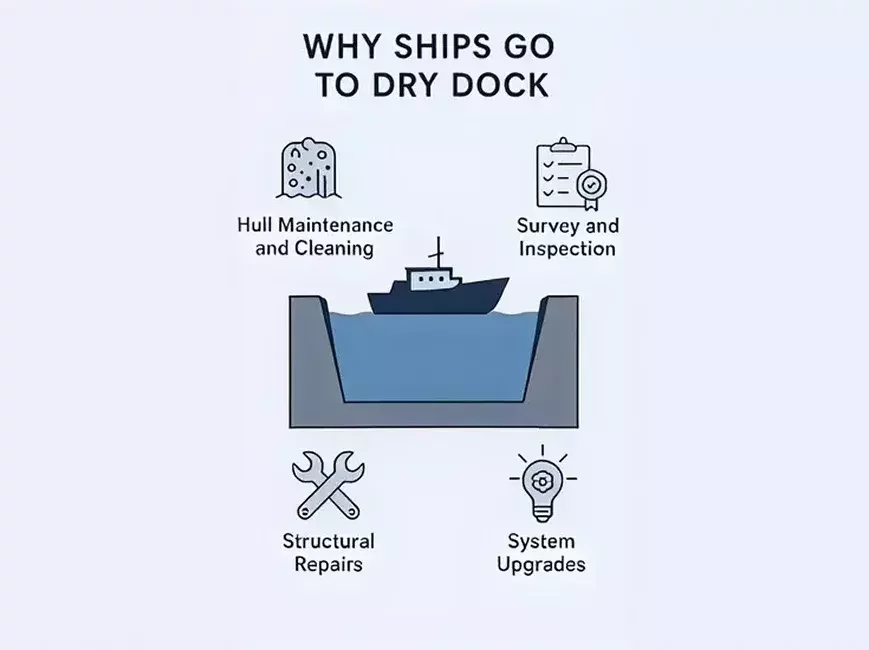 Dry Docking Services | Efficient Marine Maintenance
